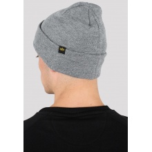 Alpha Industries Mütze (Beanie) X-Fit grau 1er