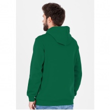 JAKO Freizeit Kapuzenpullover Hoodie Organic (Bio-Baumwolle) dunkelgrün Herren