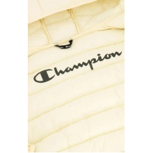 Champion Steppjacke Polyfilled - leichte gepolsterte Jacke mit Kapuze - weiss Damen