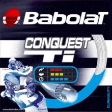 Besaitung mit Babolat Conquest Ti