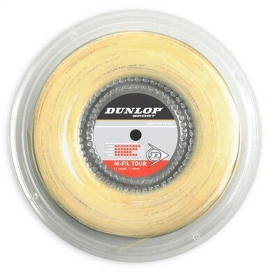 Dunlop Tennissaite M-Fil Tour natur 200m Rolle