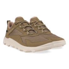 ECCO Wanderschuhe MX Low GTX (strapazierfähige Sohle, wasserdicht) braun/olive Damen