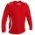 GECO Sport-Langarmshirt Levante (100% Polyester) rot/weiss Herren