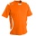 GECO Sport-Tshirt Levante (100% Polyester) orange/weiss Herren