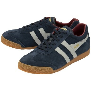 Gola Sneaker Harrier Suede-Leder navy/hellgrau/rot Herren