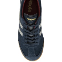 Gola Sneaker Harrier Suede-Leder navy/hellgrau/rot Herren