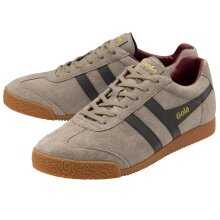 Gola Sneaker Harrier Suede-Leder rhino/dunkelbraun/rot Herren