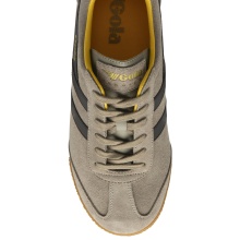 Gola Sneaker Harrier Suede-Leder rhinobraun/braun/gelb Herren