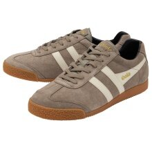 Gola Sneaker Harrier Suede-Leder rhinobraun/offweiss/navyblau Herren