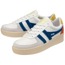 Gola Sneaker Grandslam Trident weiss/marine/gelb Damen