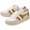 Gola Sneaker Grandslam Trident weiss/gelb/orange Damen