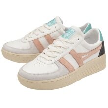 Gola Sneaker Grandslam Trident weiss/pearlpink/blaugrün Damen