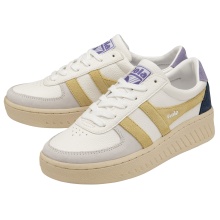 Gola Sneaker Grandslam Trident weiss/lemongelb/lavender Damen