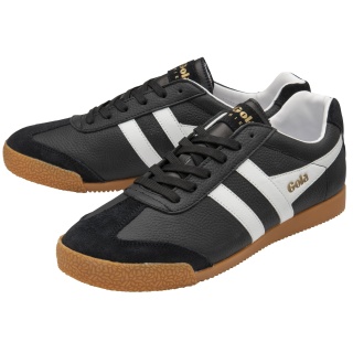 Gola Sneaker Harrier Leder schwarz/weiss Herren