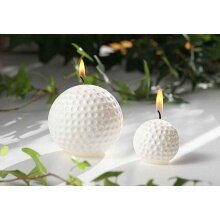 Golfballkerze klein - Miniatur -