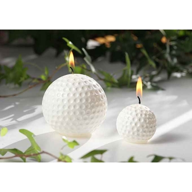 Golfballkerze klein - Miniatur -