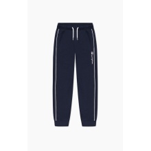 Champion Freizeithose Rib Cuff Pants mit kontrastpaspelierung lang dunkelblau Kinder