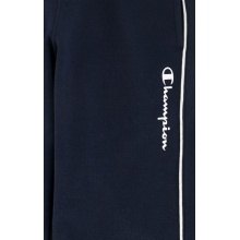 Champion Freizeithose Rib Cuff Pants mit kontrastpaspelierung lang dunkelblau Kinder