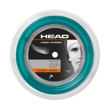 Head Tennissaite Hawk Power (Power) petrolblau 200m Rolle