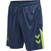 hummel Sporthose Short hmlLEAD Trainer kurz (Seitentaschen, Mesh-Material) denimblau Herren