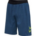 hummel Sporthose Short hmlLEAD Training kurz (ultra-dehnbares Gewebe, mittlere Länge) denimblau Herren