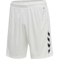 hummel Sporthose hmlCORE XK Poly Shorts (robuster Doppelstrick, ohne Seitentaschen) Kurz weiss Herren