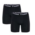 hummel Unterwäsche Boxershort hmlBoxer (Baumwolle) schwarz Herren - 2er Pack