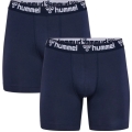 hummel Unterwäsche Boxershort hmlBoxer (Baumwolle) marineblau Herren - 2er Pack