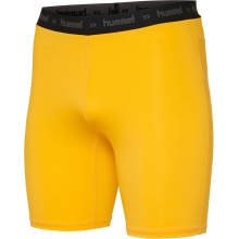 hummel Unterwäsche Boxershort Performance Tight (Polyester, enganliegend) gelb Herren