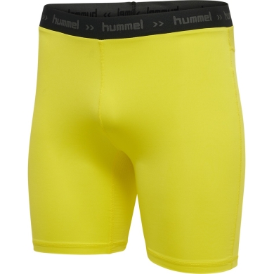 hummel Unterwäsche Boxershort Performance Tight (Polyester, enganliegend) neongelb Herren