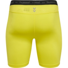 hummel Unterwäsche Boxershort Performance Tight (Polyester, enganliegend) neongelb Herren