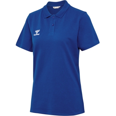 hummel Sport/Freizeit-Polo hmlGO 2.0 (Bio-Baumwolle) Kurzarm dunkelblau Damen