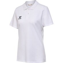 hummel Sport/Freizeit-Polo hmlGO 2.0 (Bio-Baumwolle) Kurzarm weiss Damen