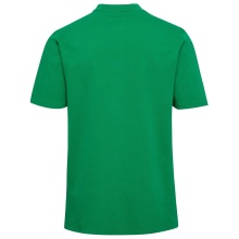 hummel Sport/Freizeit-Polo hmlGO 2.0 (Bio-Baumwolle) Kurzarm grün Herren