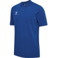 hummel Sport/Freizeit-Polo hmlGO 2.0 (Bio-Baumwolle) Kurzarm dunkelblau Herren