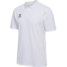 hummel Sport/Freizeit-Polo hmlGO 2.0 (Bio-Baumwolle) Kurzarm weiss Herren