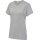 hummel Sport/Freizeit-Shirt hmlGO 2.0 (Bio-Baumwolle, klassisch Design) Kurzarm grau Damen