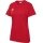 hummel Sport/Freizeit-Shirt hmlGO 2.0 (Bio-Baumwolle, klassisch Design) Kurzarm rot Damen