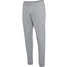 hummel Freizeithose hmlGO 2.0 Sweatpants (weicher Sweatstoff) lang grau Herren