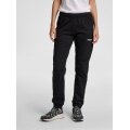 hummel Freizeithose hmlGO Cotton Pant (Baumwolle) lang schwarz Damen