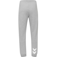 hummel Freizeithose hmlGO Cotton Pant (Baumwolle) lang grau Kinder