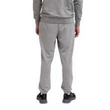 hummel Freizeithose hmlPULSE Sweat Pant (Baumwolle, hoher Tragekomfort) lang grau Herren