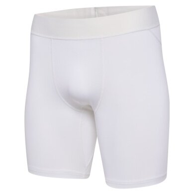 hummel Funktionshose hmlBL Performance Short Tight (Polyester, enganliegend) weiss Herren