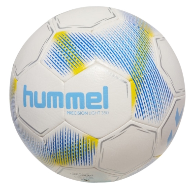 hummel Fussball hmlPRECISION Light 350 (Große 5) weiss/blau/gelb - 1 Ball