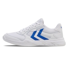 hummel Hallen-Indoorschuhe Teiwaz IV weiss/blau Herren