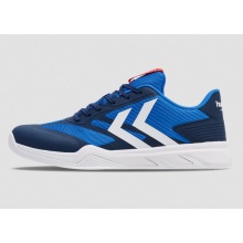 hummel Hallen-Indoorschuhe URUZ III blau/weiss Herren