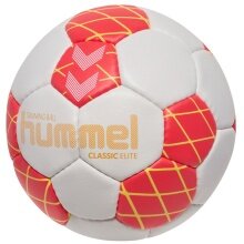 hummel Handball hmlClassic Elite HB (Größe 3) weiss/rot/orange - 1 Stück