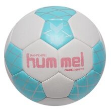 hummel Handball hmlClassic Energizer HB (Größe 0) weiss/blau/silber - 1 Stück