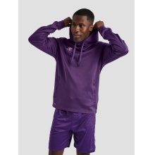 hummel Sport-Kapuzenpullover hmlCORE XK Poly Sweat Hoodie (Polyester-Sweatstoff) mit Kapuze violett Herren