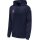 hummel Sport-Kapuzenpullover hmlCORE XK Poly Sweat Hoodie (Polyester-Sweatstoff) mit Kapuze marineblau Herren